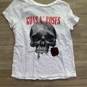 White Guns N’ Roses T-Shirt